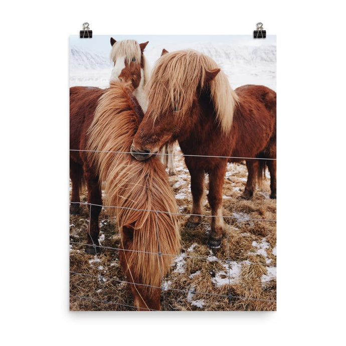 Gigi Horses Poster