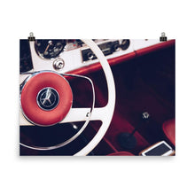 Red Mercedes Poster